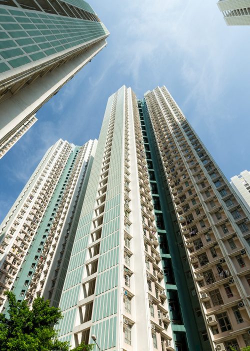 Residential building to the sky